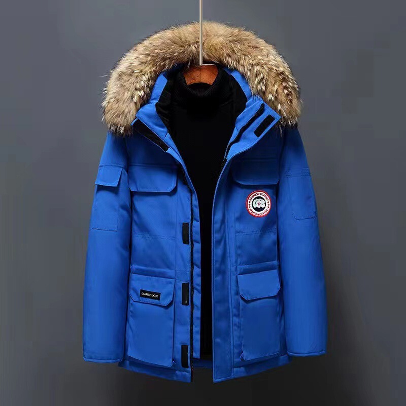 European and American Cross-Border Men's down Jacket Trendy Men's Couple Multi-Color Women's Stand Collar Winter Thickened Warm Live Broadcast 8808