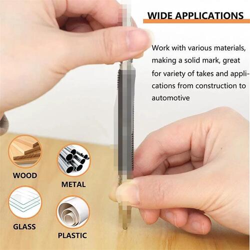 Spring Double Headed Nail Punch Set Center Hole Punch Spring Loaded Marker Metal Woodworking Drill Door Pin Removal