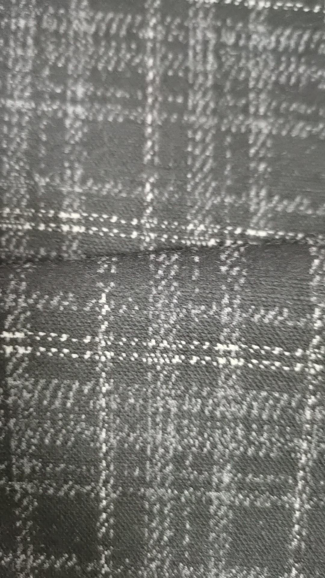 350gTR提花色织格子涤纶人棉氨纶时装面料批发