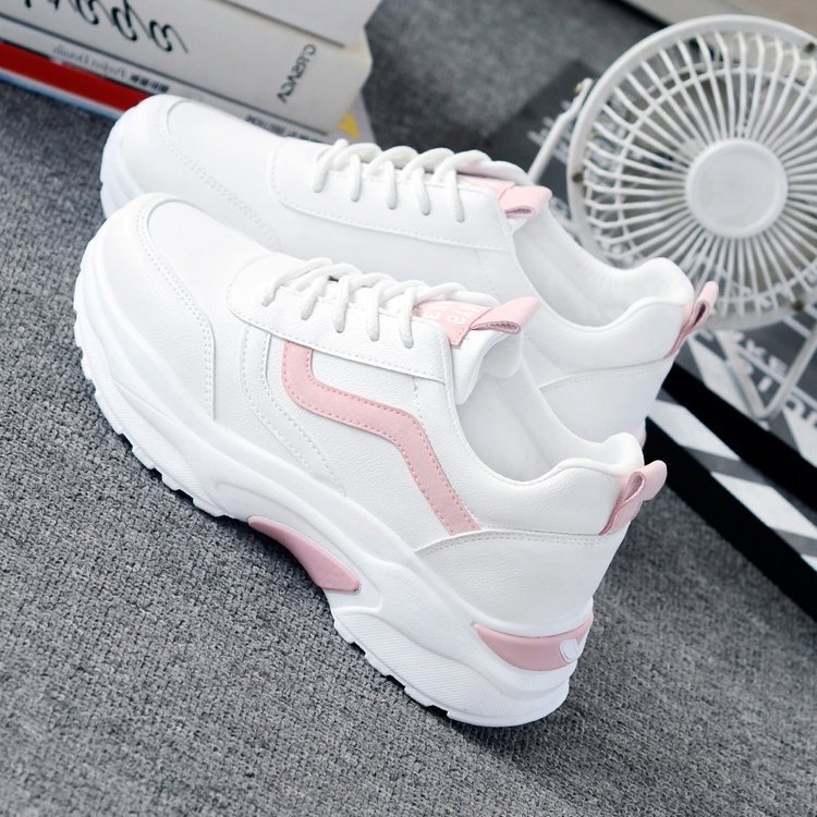 White candy daddy shoes for women sweet 2022 autumn new casual platform fashion Lady sneaker