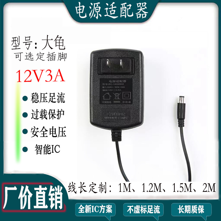 12V3A DC power supply Motor adapter