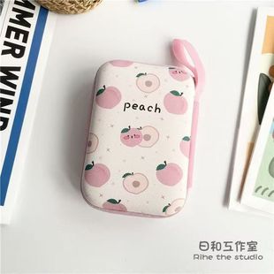 Ccd Camera Bag Digital Cosmetics Bag Canon Sony Fuji Panasonic Camera Storage Ins Protective Cover Cartoon Hard Shell