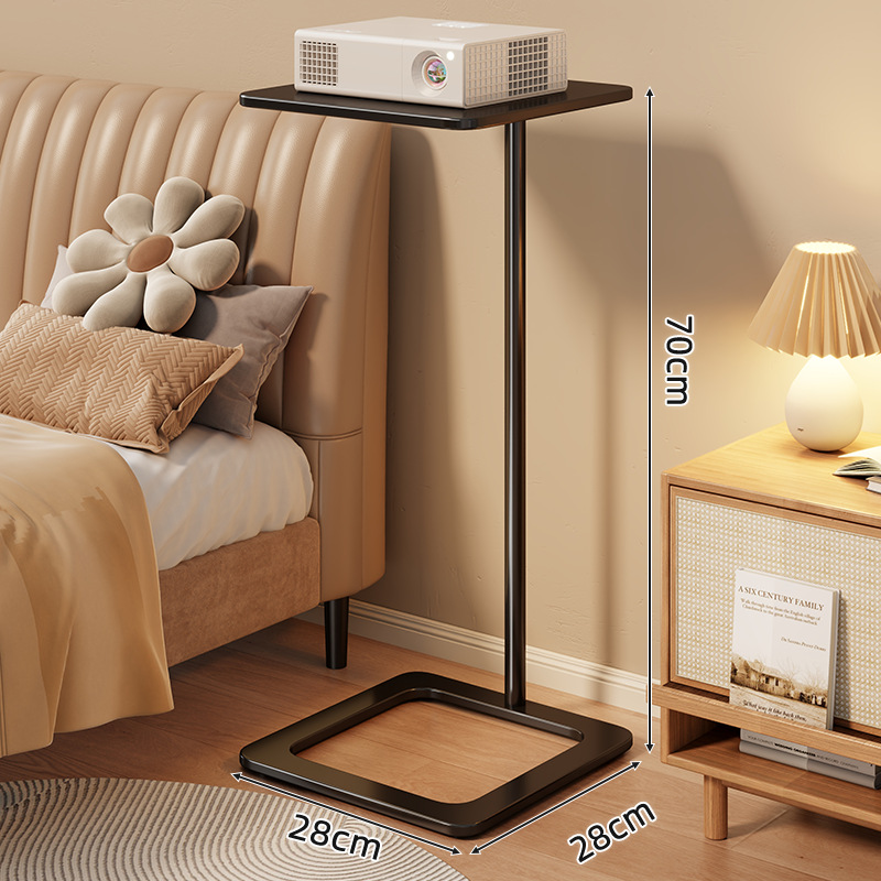 Estante Soporte para Proyector de Metal Sin Perforación para Cabecera de Cama
