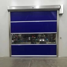 厂家批发快速门卷帘门堆积门柔性大门PVC门电动门自动门卷闸门