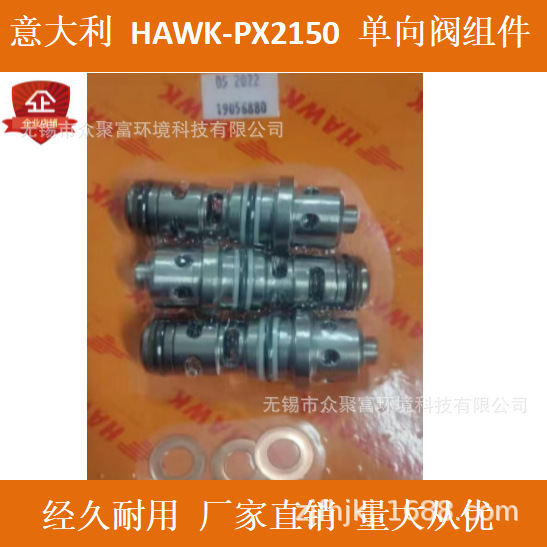 500公斤工业除锈水泵意大利霍克HAWK-PX2150单向阀组件