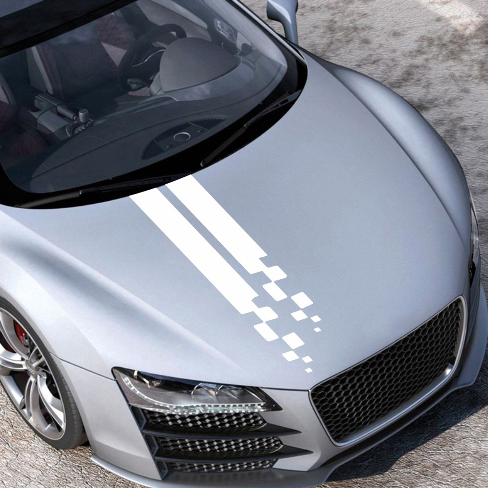 Car Bonnet Sticker For Modification And Scratch Cover Styling_voghion.com