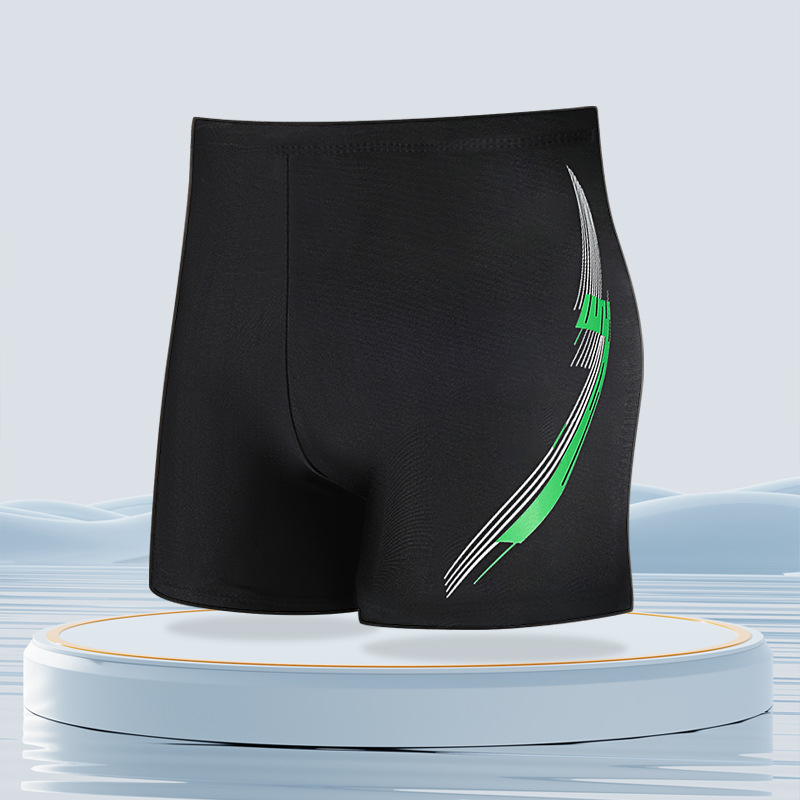 Pantalones de baño de hombre de secado rápido, sueltos, hombre de tamaño grande, vacaciones en la playa, traje de pantalones de baño de aguas termales de ángulo plano, pantalones de baño embarazosos para hombres.