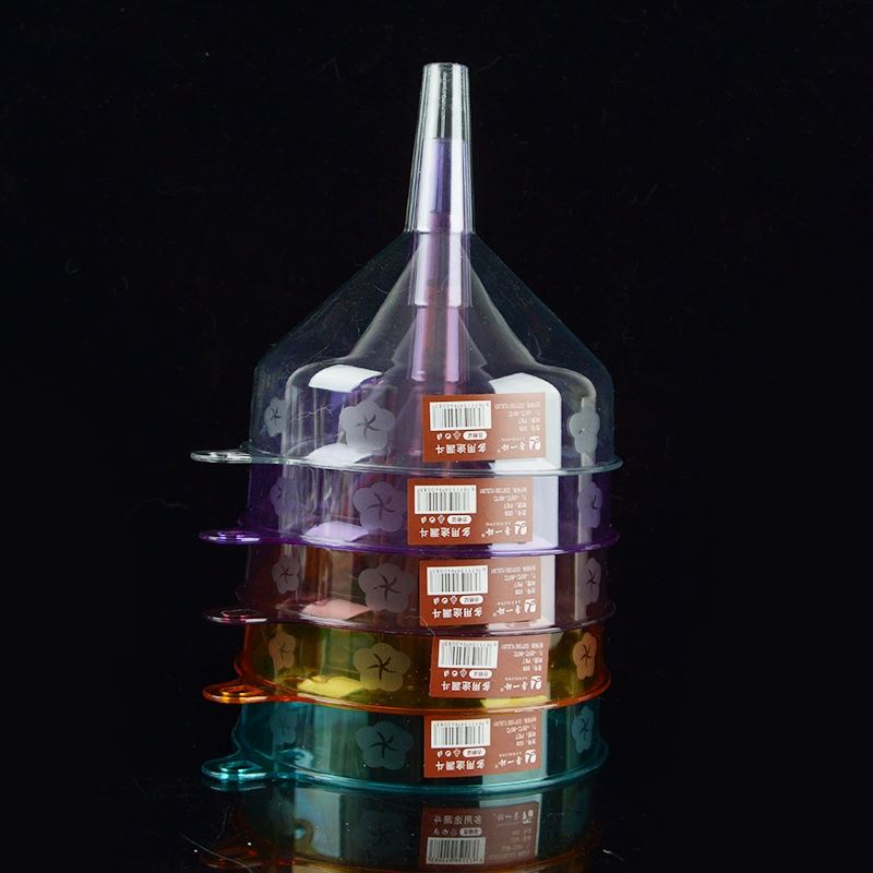 Прозрачная пластиковая воронка Воронка большого диаметра Стойка для рассеивания жидкости Бытовая техника с подвесным кухонным маслом и утечкой спирта Предотвращение ожогов