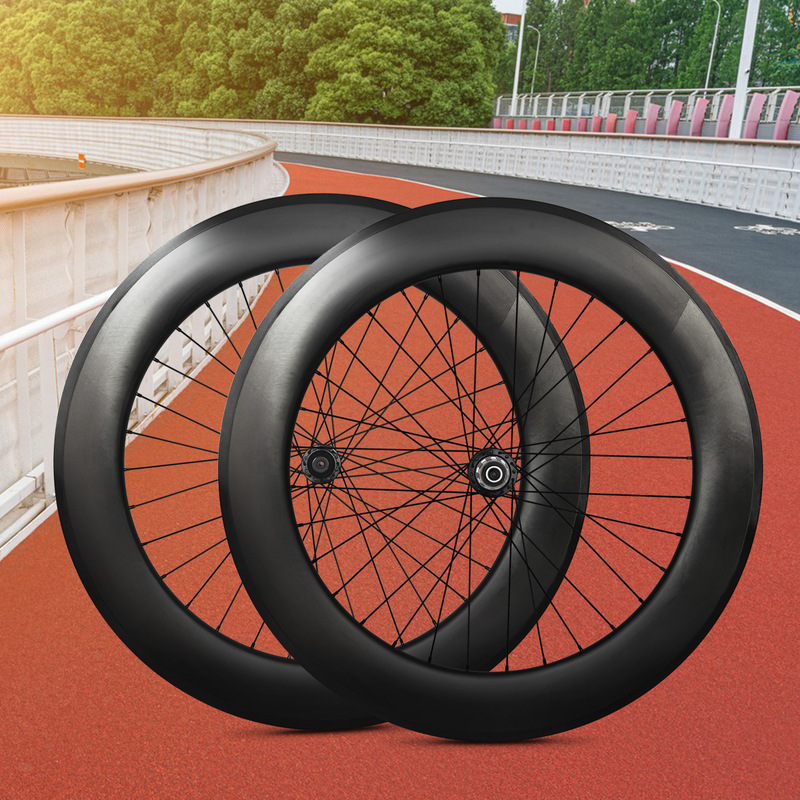 Jiuyu Hub Road Disc Brake Carbon Fiber Bicycle Wheel Set V Brake/Disc Frame Height 38/50/60/88
