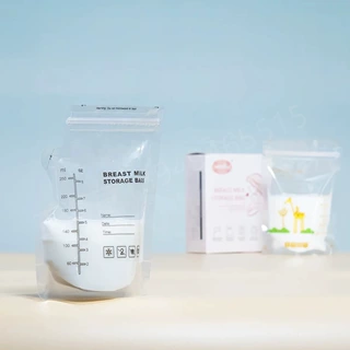 厂家定制一次性双规密封自立袋母乳保鲜袋鲜奶储存袋食品级材质