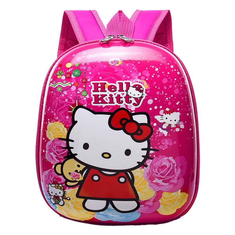 Mochila escolar para niños conjunto de dibujos animados de concha dura para niños dibujos animados de jardín de infantes 2-3-5 años Niña niño mochila bolsa