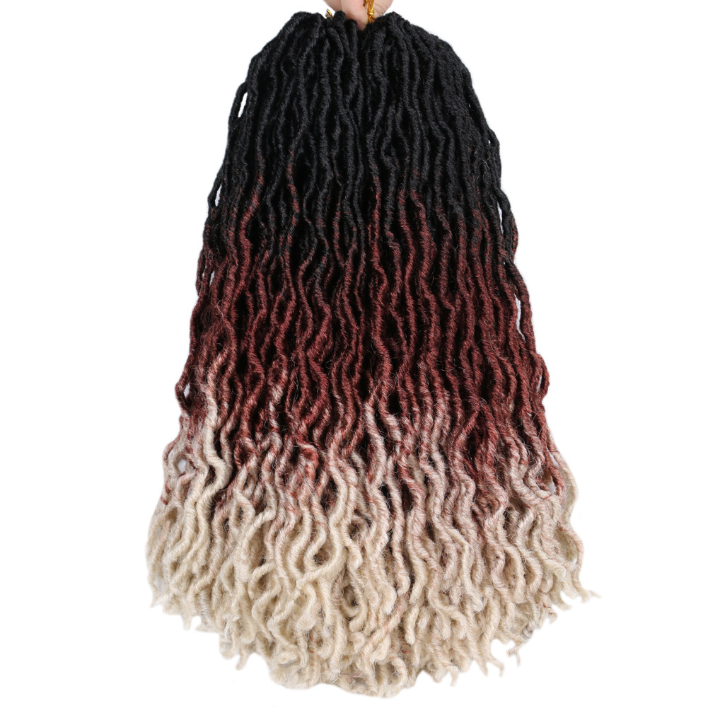 Extensions à clip gypsy locs en cheveux synthétiques_voghion.com