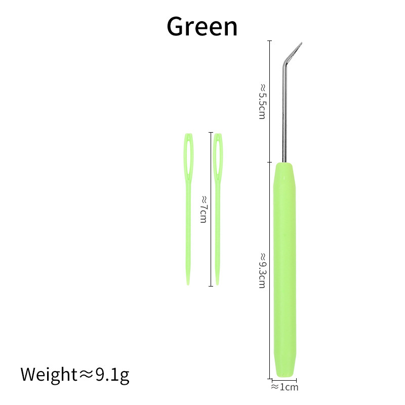 Máquina de tejer de venta directa de fábrica, ganchillo, ganchillo, ganchillo, aguja de plástico, ganchillo, juego de ganchillo