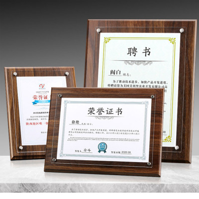originality woodiness medal customized SGS force Authorize Customized Letter of appointment make replace Certificate box agent Affiliate