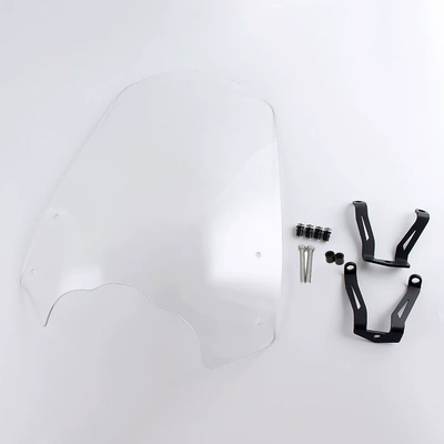 Suitable for Kawasaki Vulcan Motorcycle front windshield - transparent