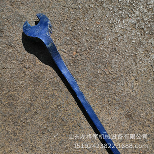 Railway straight handle single wrench simple single open end wrench manufacturers spot retail forging dumb wrench