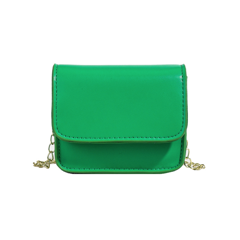 Coreano simple color sólido bolso pequeño para niños y niñas mini lindo bebé mochila 2025 nueva cadena bolso para niños