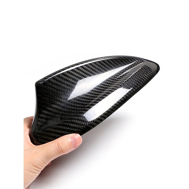 适用宝马碳纤维天线盖鲨鱼鳍装饰3系GTX1X2X3X4X5X6/G01改装配件