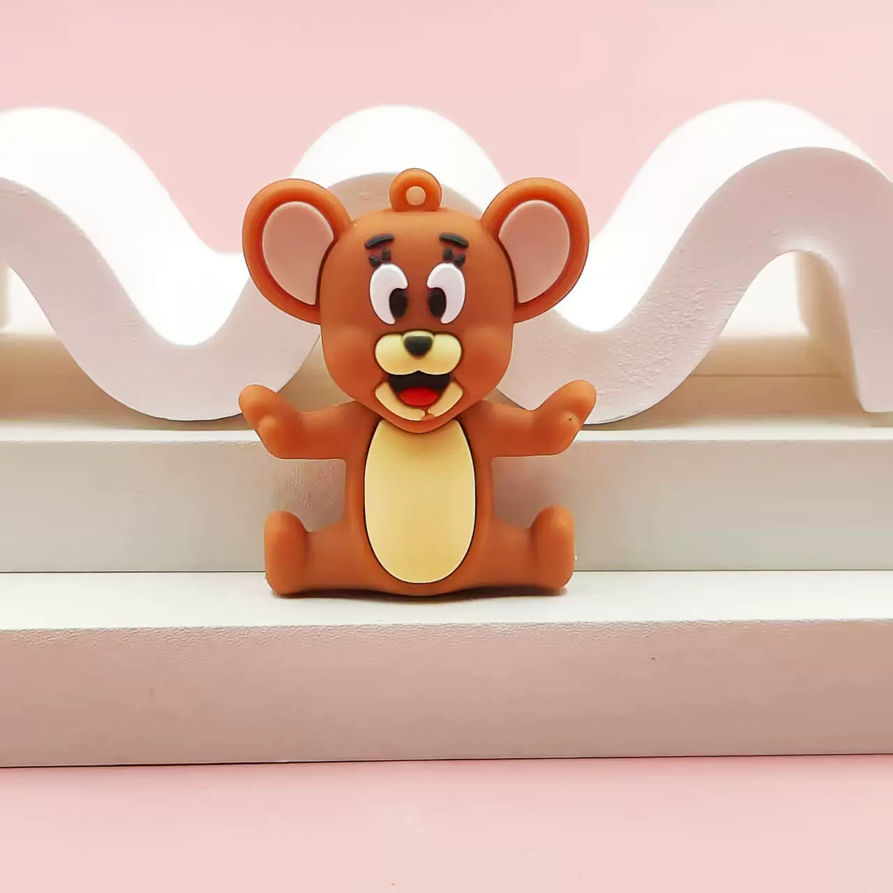 猫和老鼠汤姆杰瑞汽车载摆件装饰品可爱卡通钥匙扣挂件创意玩偶