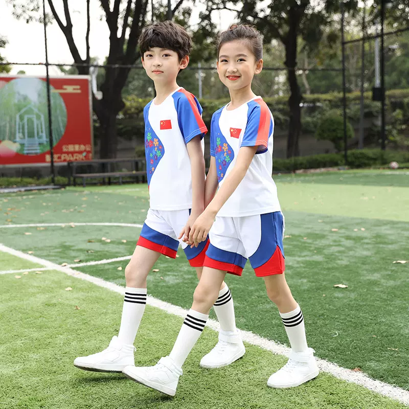 中小学生校服春季运动服套装中国风夏季儿童班服幼儿园园服表演服