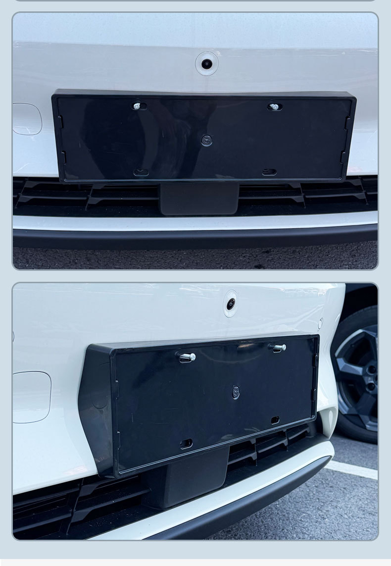 Suitable for 2025 New Dolphin Intelligent Driving Edition License Plate Frame New Energy Full Edge License Plate Frame Green Plate New Regulations