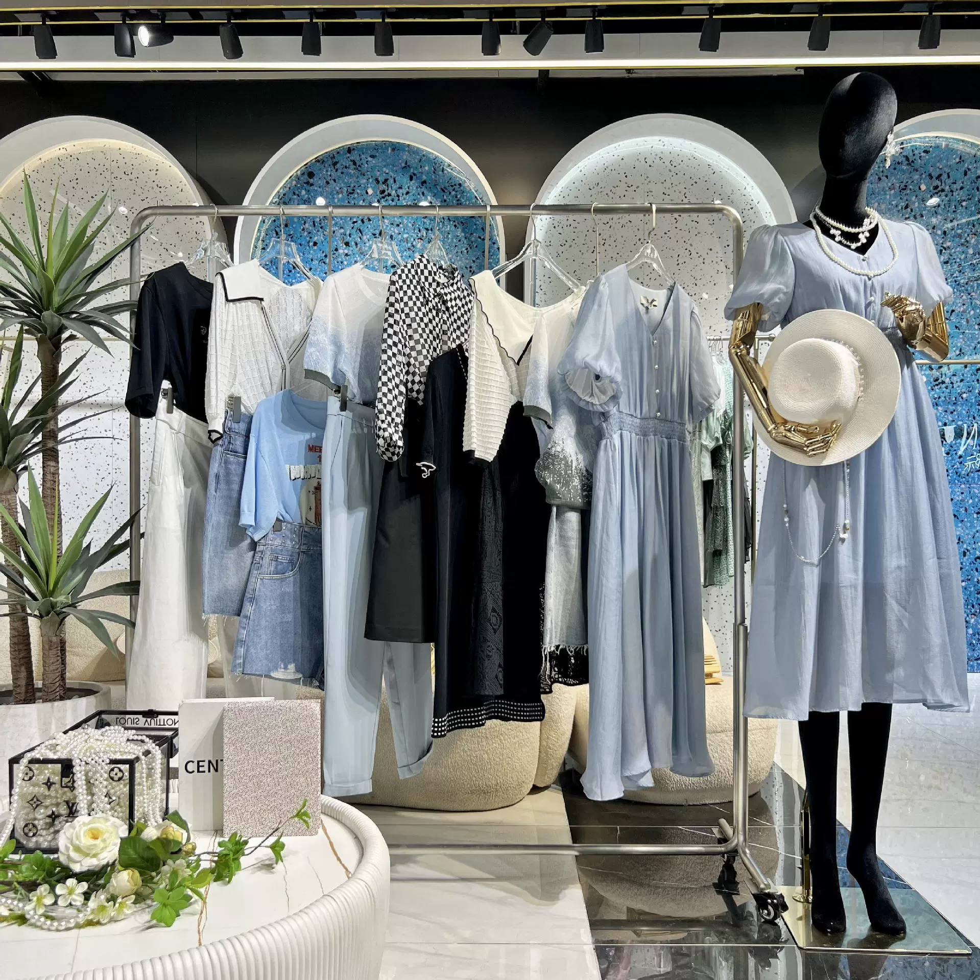 Wenwan dress suit tail-cleaning brand discount miscellaneous package withdrawal of cabinets live streaming wholesale of goods