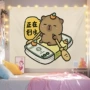 挂墙出租屋寝室墙上挂布