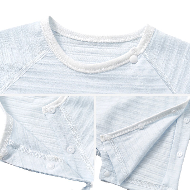 Mono para bebé, pelele fino de verano, pijama de manga corta para niños pequeños, ropa para recién nacidos, ropa para gatear, ropa de verano para niños y niñas.