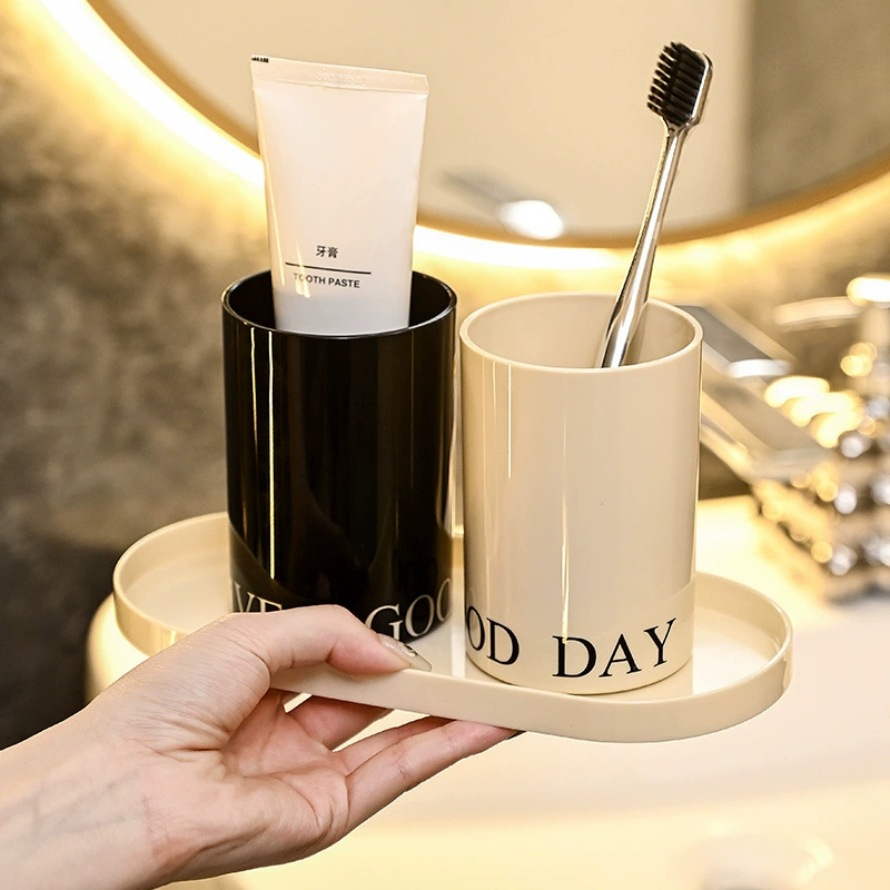 High quality mouthwash for beloved, toothbrush for home use, toothpaste, light luxury style, simple and elegant design