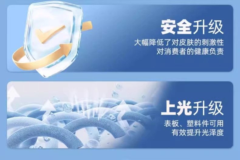 Dashboard wax, car interior polishing wax, plastic parts renovation agent, dashboard maintenance coating, black and shiny, dust-resistant
