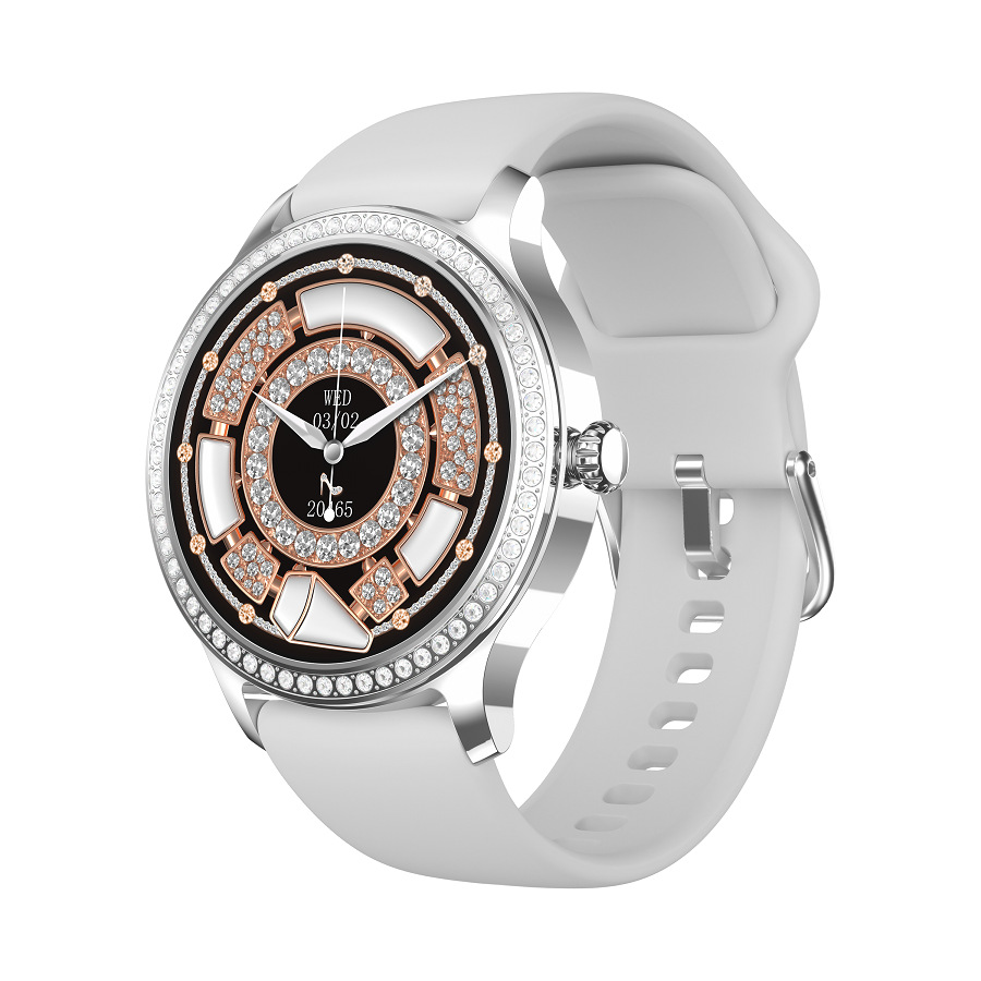 LW105 Smart Watch, donna 1,25 pollici Bluetooth chiamata cuore_voghion.com