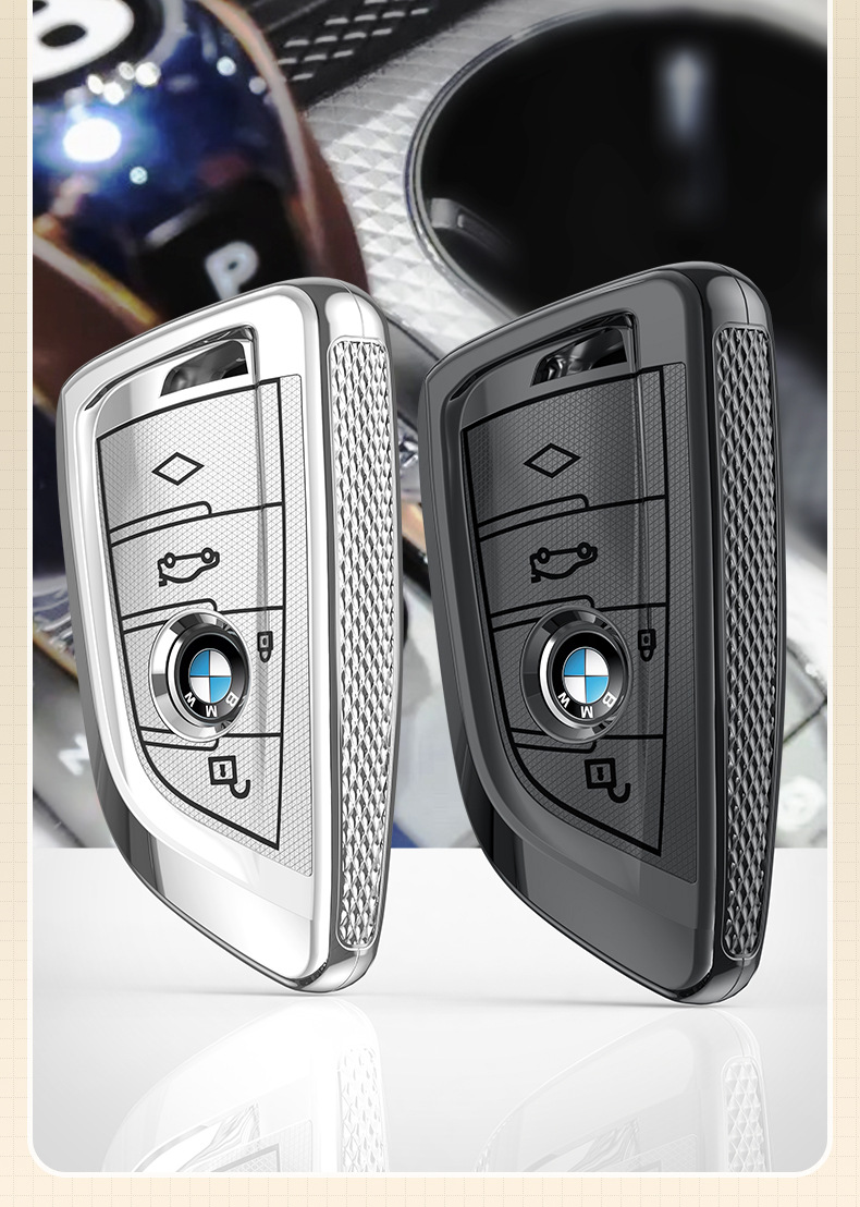 For BMW 3 Series Blade Key Case x1 x2 x3 x5 x7 530i x3 525i 3 Key Cover