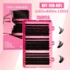 Красная коробка DIY-15R-681 (280 пучков, без инструментов)