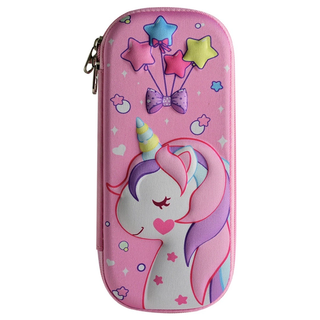 Three dimensional cartoon children's capacious pencil case for elementary school students, wholesale, fall protection