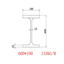 �՘˹����600x190x13x25���|A709���l���ۃr��