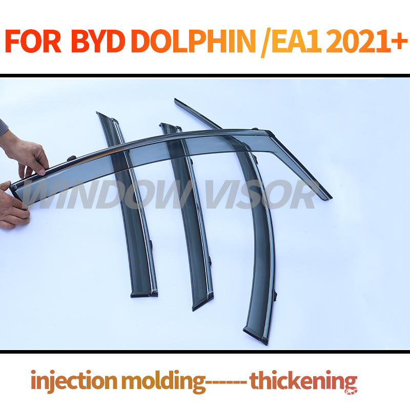 For BYD Dolphin Window Rain and Rain Bender BYD Dolphin ATTO 2 Window visors