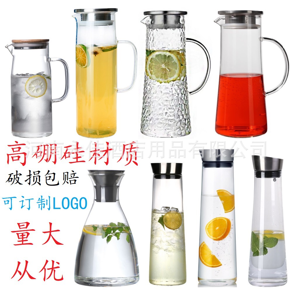 Explosion-proof glass teapot