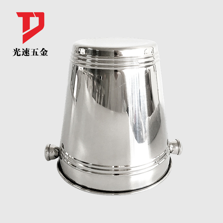 Suministro directo de fábrica 3L Champagne cubo de hielo vino tinto cerveza cubo de hielo bar suministros Cubo de hielo cabeza de tigre de acero inoxidable