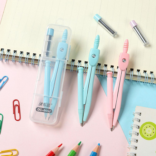 Compass set, special compass for students to study for exams, small fresh drawing and drawing tool set wholesale