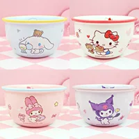 Sanrio, Hello Kitty, ceramic cartoon cute tableware for food