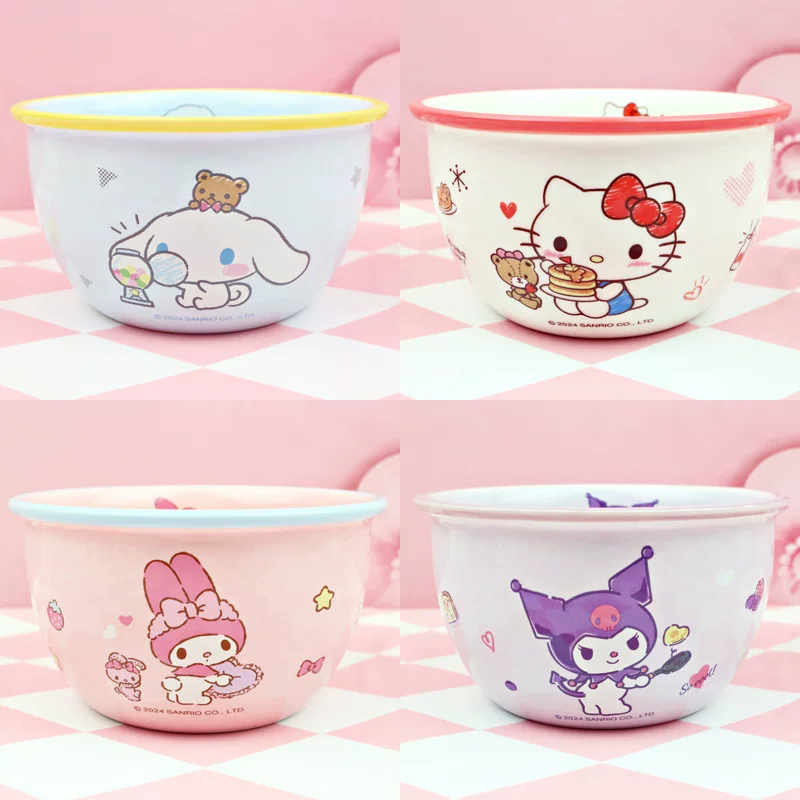 Sanrio, Hello Kitty, ceramic cartoon cute tableware for food