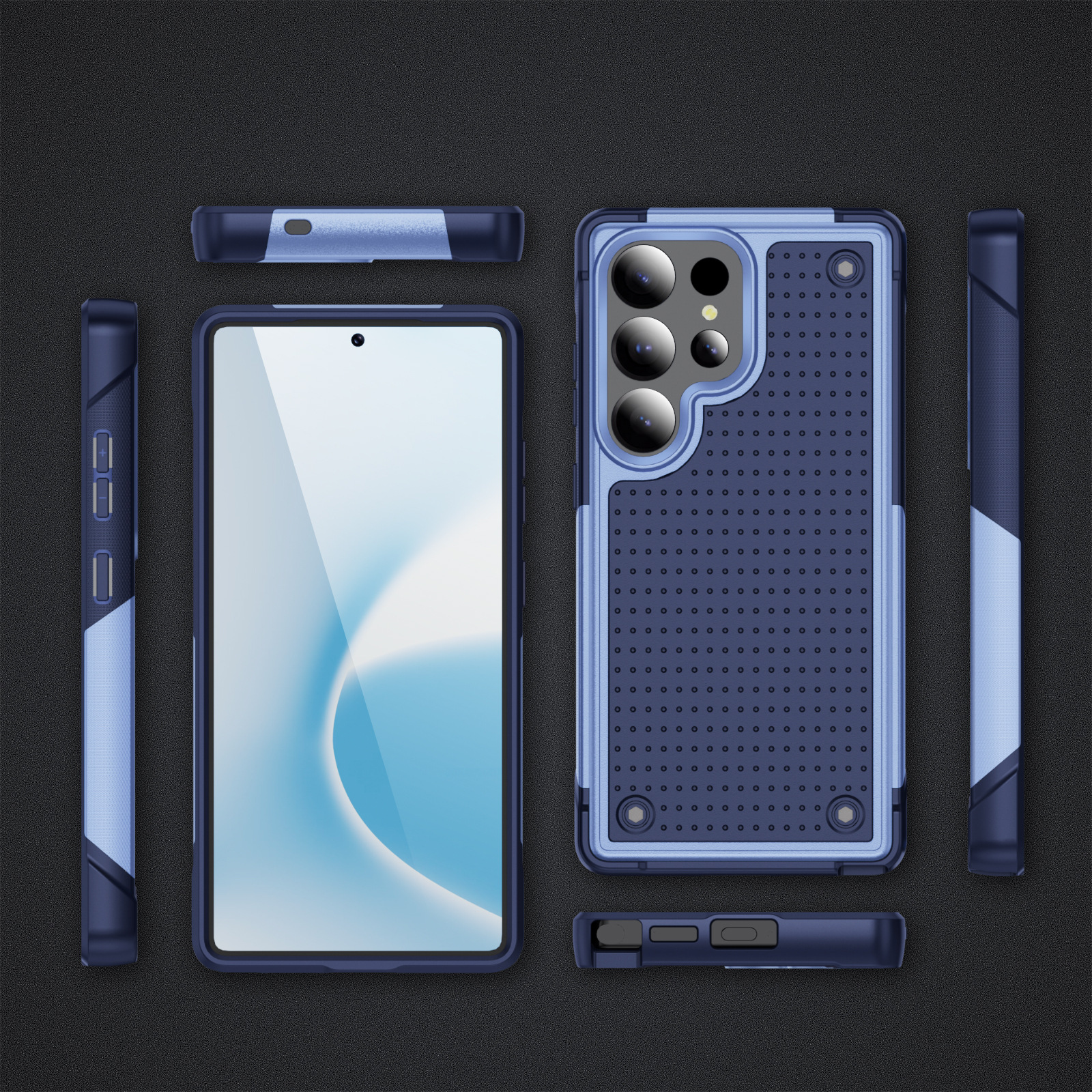 Suitable for Samsung Protector Case Elegant Series Mobile Phone Case Protective Cover Anti-Fall