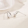 Small design advanced atmospheric earrings from pearl, french style, light luxury style, high-quality style