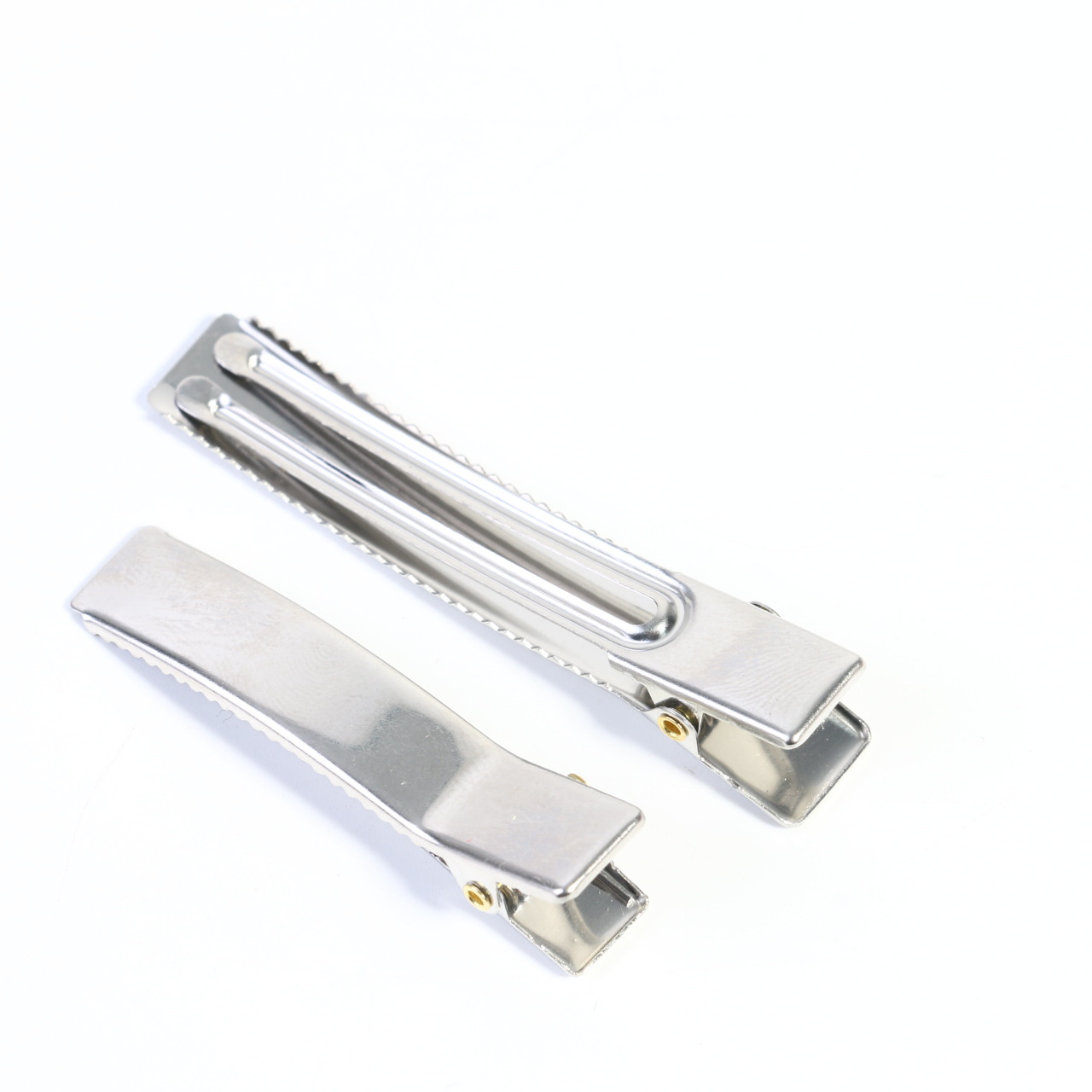 5cm ordinary stainless steel double-prong duckbill clip