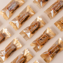 ins风一次性加厚太妃糖袋子烘焙diy手工海盐牛轧咖啡机封独立包装