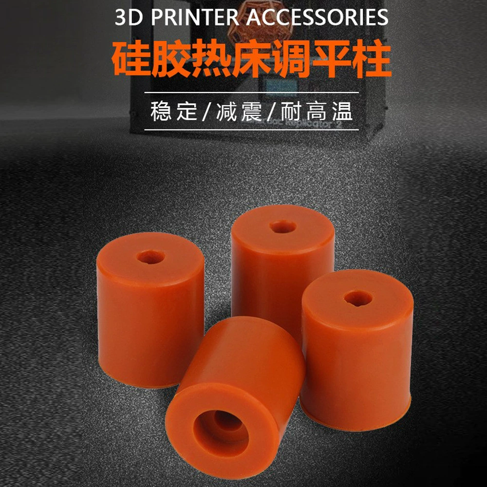 3D-принтер Chuangxiang Ender 3, платформа для печати на горячей кровати, выравнивающая гайка, пружинная выравнивающая силиконовая колонна