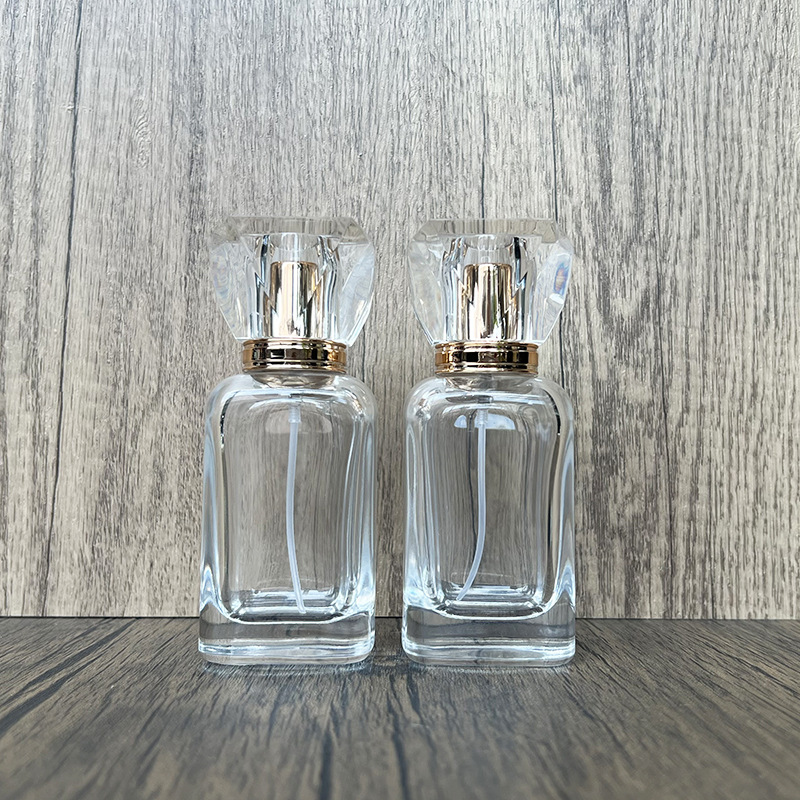 现货YY005-50ml-1  卡口可印刷logo香水小样分装香水喷雾便捷空瓶