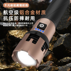 全新苍龙铝合金强光超亮手电筒户外远射多功能大容量长续航手电筒