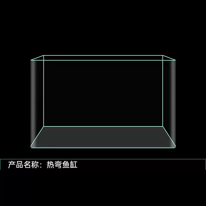Горячий изогнутый цилиндр Прозрачное стекло ленивый аквариум гостиная балкон Домашний пейзаж Малый и средний декоративный аквариум Золотая рыбка экологический аквариум