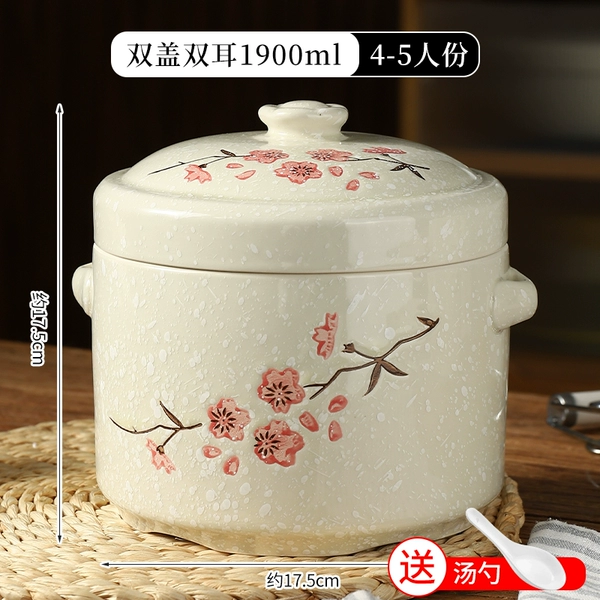 ♤♤ஐஐ double cap 1900ML [free spoon] ♤♤ஐஐ